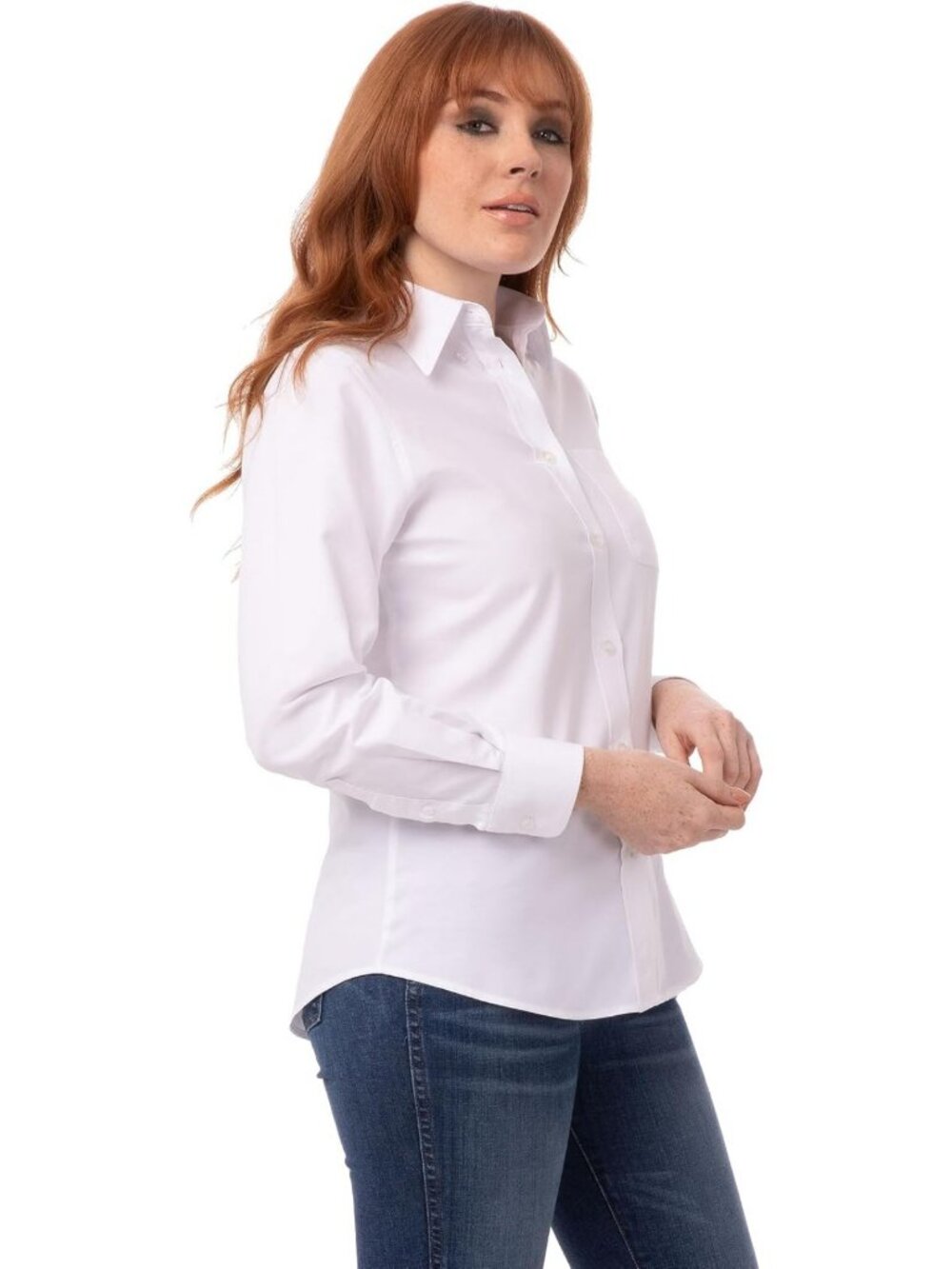 Stylish Women's Gingham Dress Shirt - Perfect for Work, Casual & Events